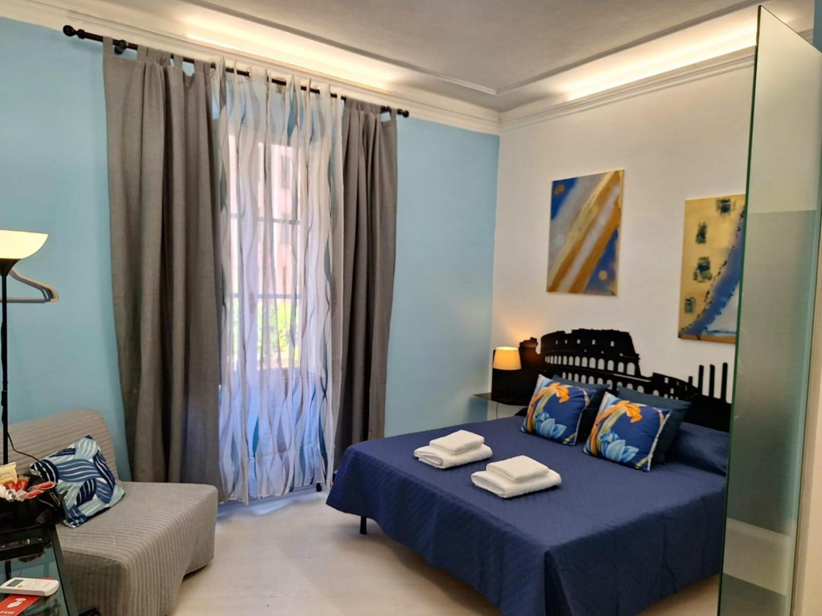 Re Di Roma Nice Rooms Bagian luar foto